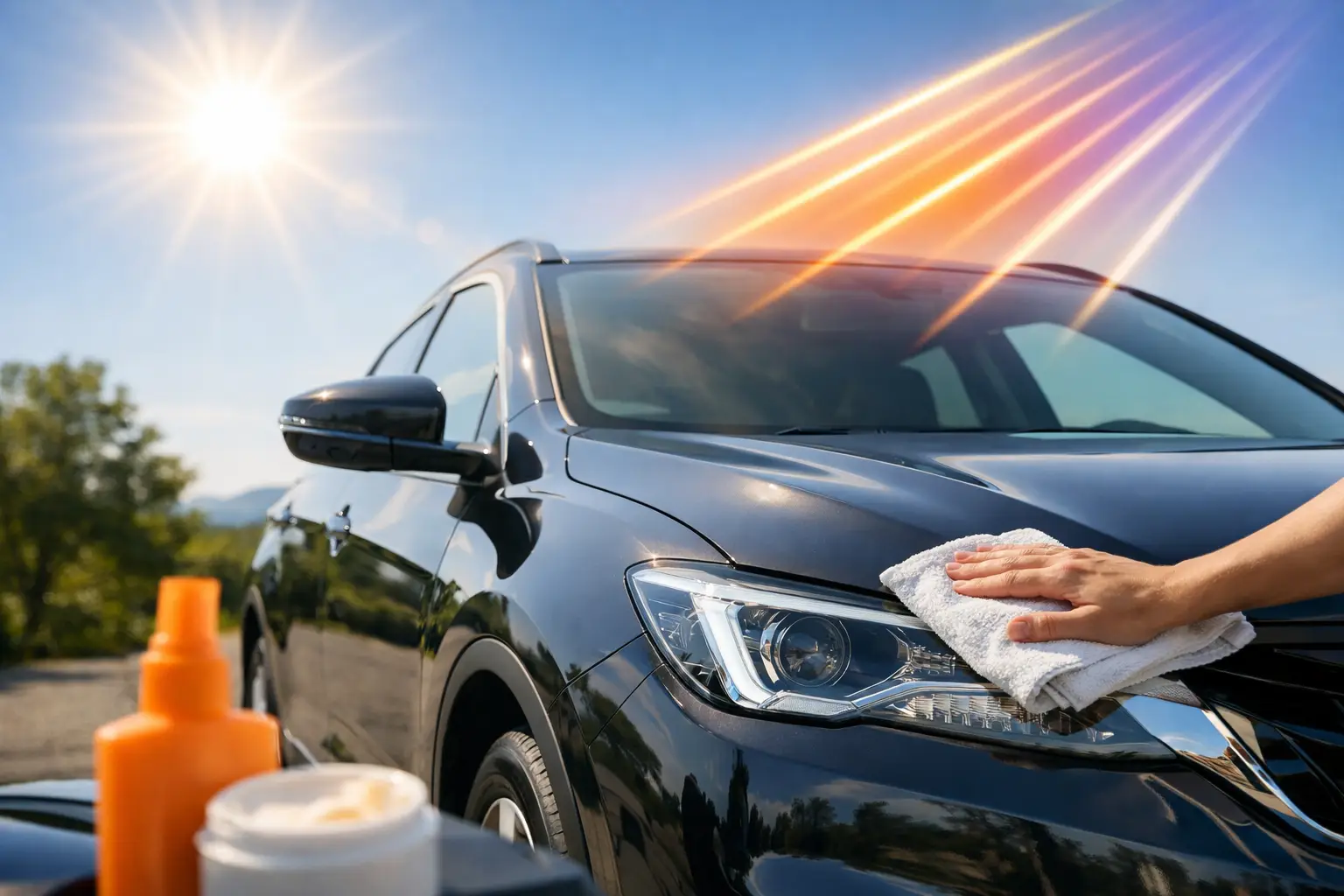 Come proteggere auto dai raggi UV davvero