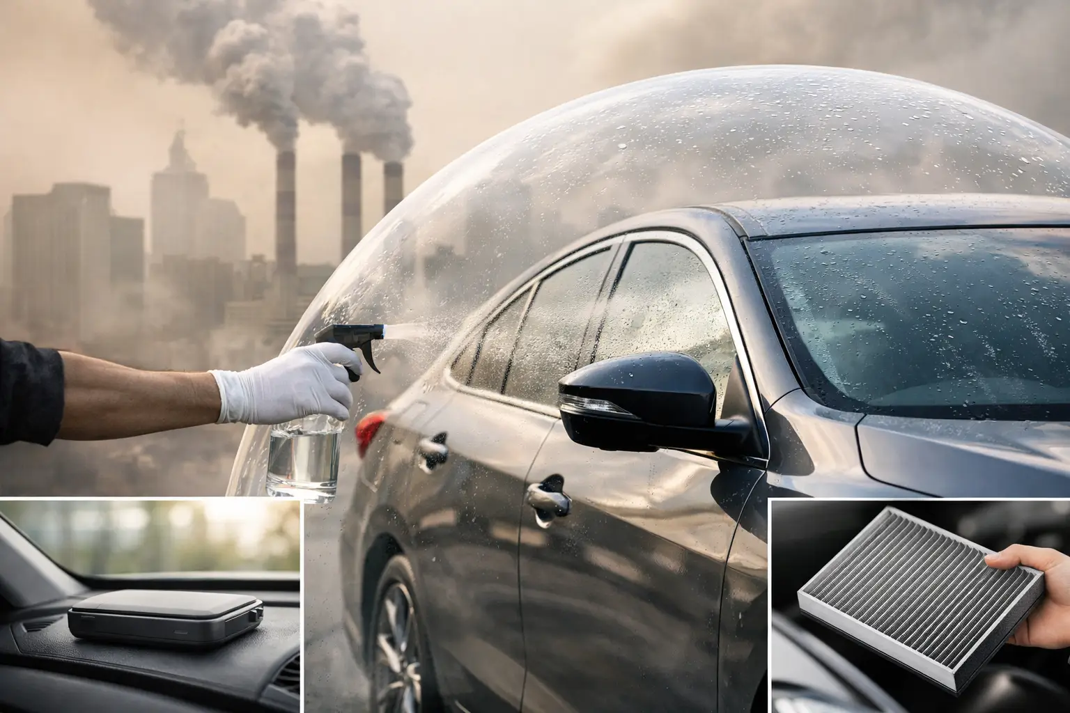 Protezione auto da smog: cosa funziona davvero