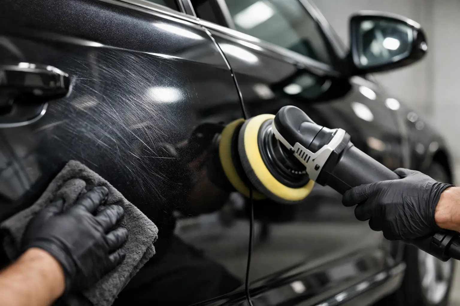 Auto nera come togliere micrograffi