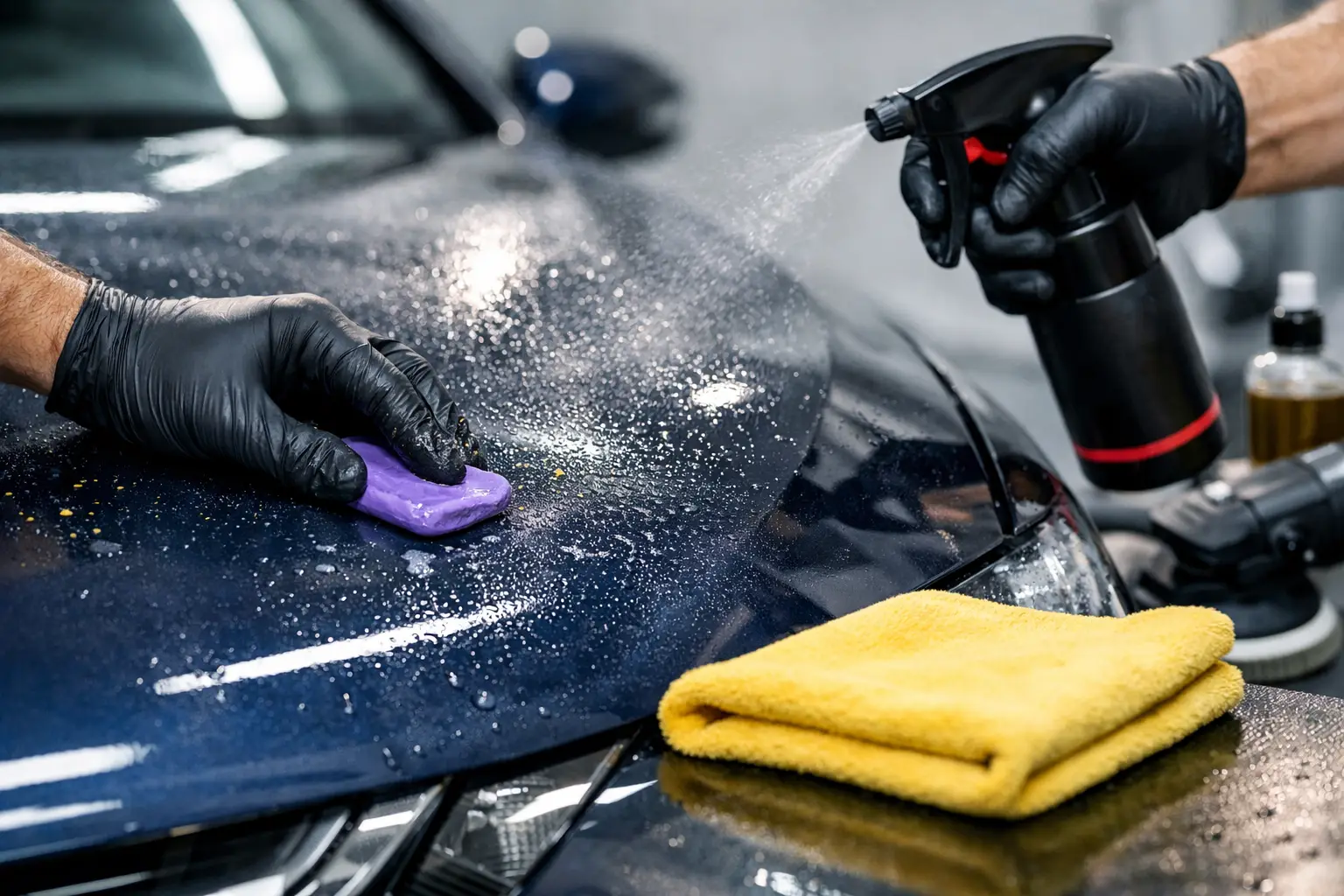 Guida decontaminazione carrozzeria prima protezione