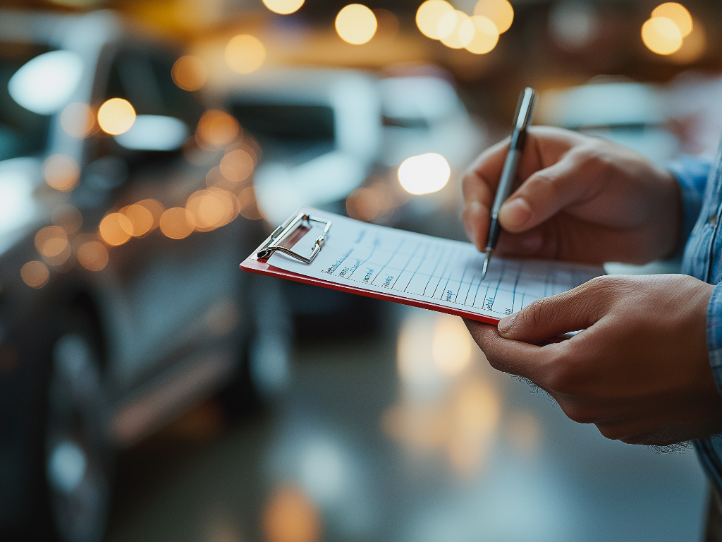 Riconsegna auto noleggio danni