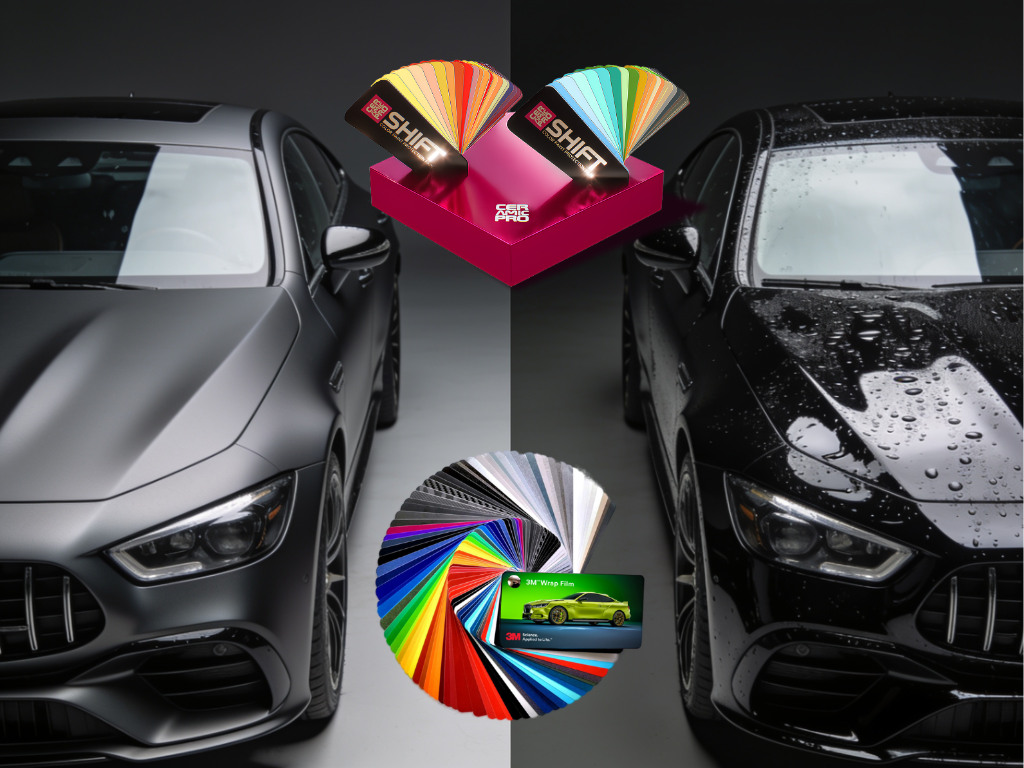 Wrapping auto colori