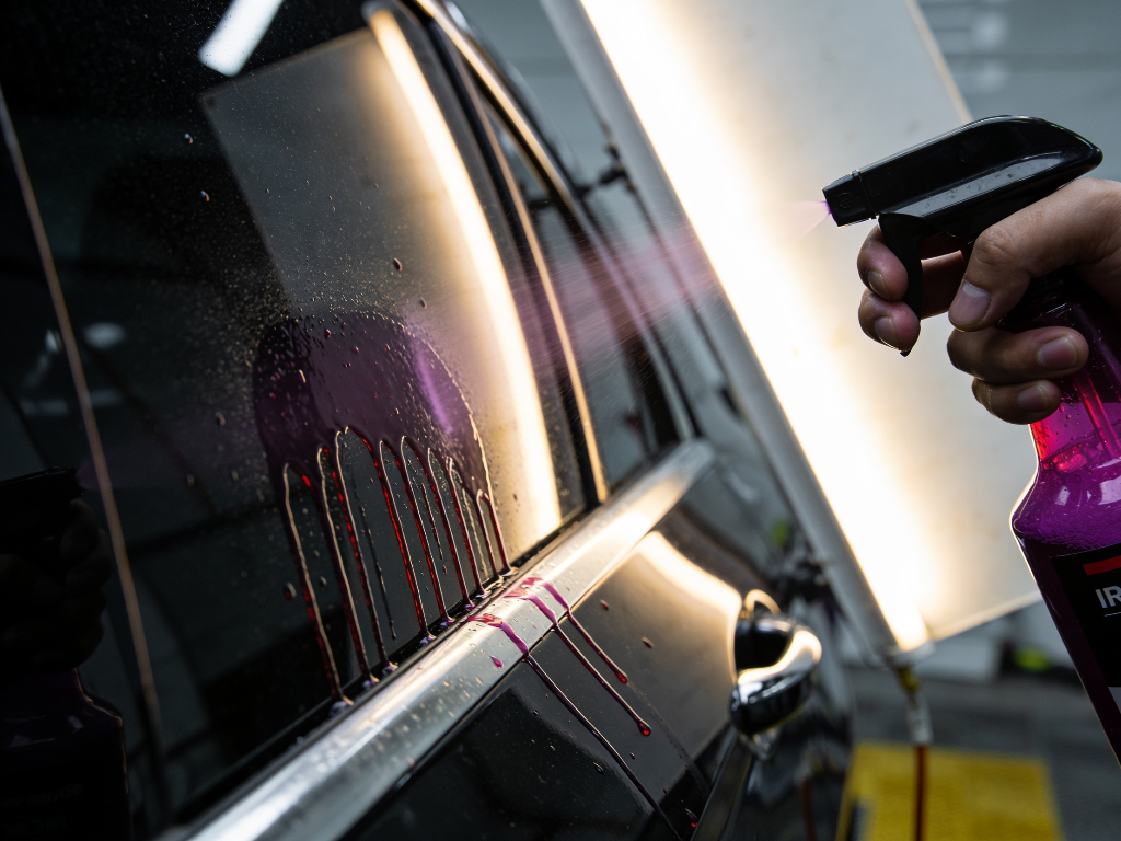 decontaminazione auto con ppf da residui ferrosi