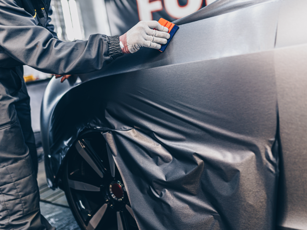 wrapping applicazione pellicola